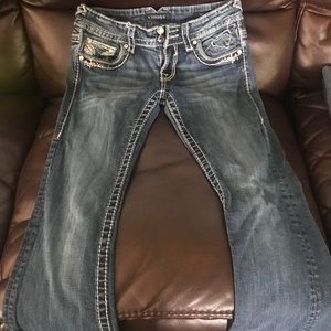 Maurice’s Vigoss jeans. Size 1/2, length 33